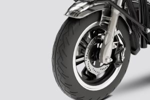 Front Tyre View of XGT CAT 2.0