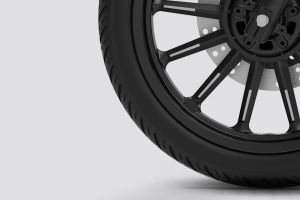 Front Tyre View of 42
