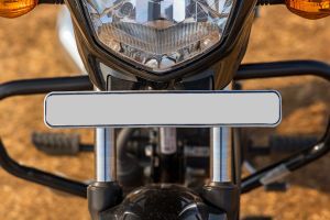 Number Plate of Shine 100 DX