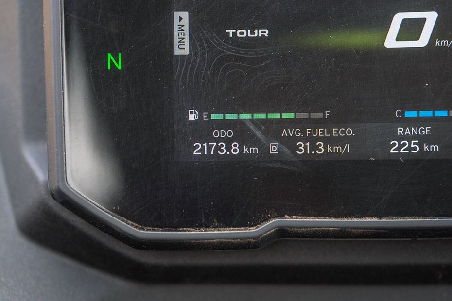 Odometer of Apache RTX 300
