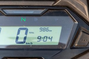 Odometer of Shine 100 DX
