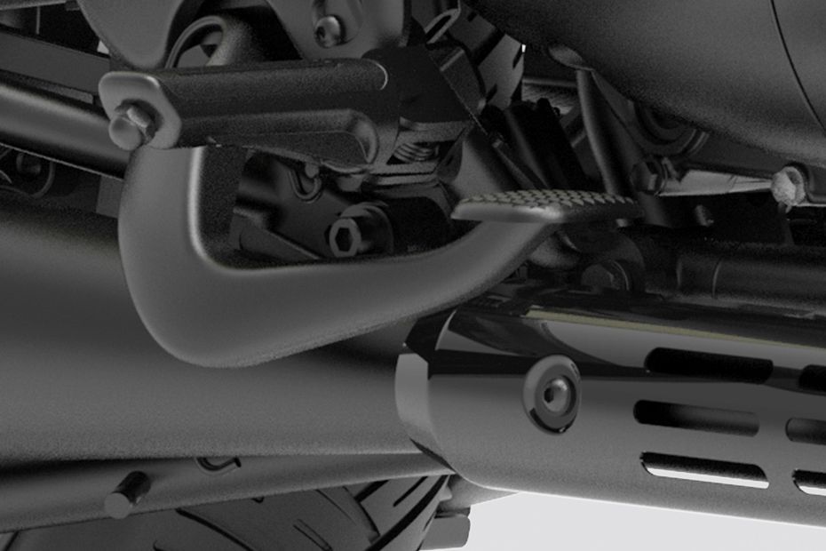 Rear Brake Lever of Model_