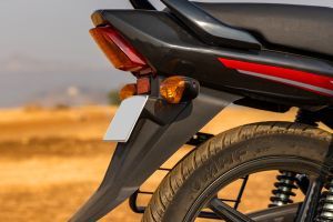 Rear Fender of Shine 100 DX