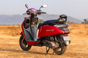 Rear Left View of Destini 110