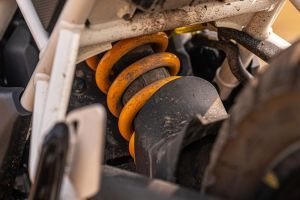 Rear Suspension View of Apache RTX 300