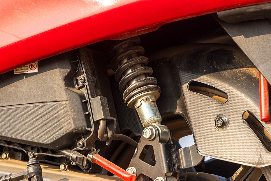 Rear Suspension View of Destini 110