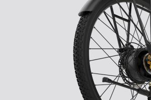 Rear Tyre View of ST-X