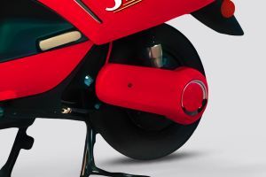 Rear Tyre View of Jett