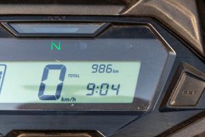 Speedometer of Shine 100 DX