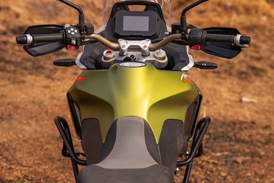 Top of Fuel Tank of Model_