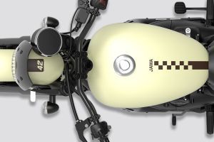 Top of Fuel Tank of Model_