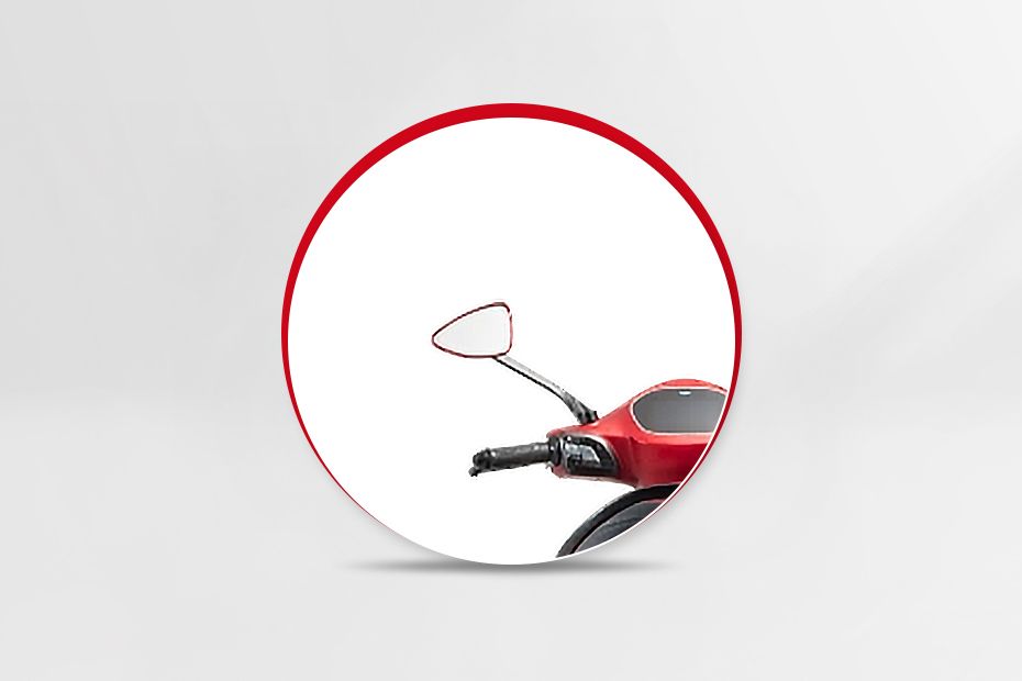 Back View Mirror of Chetak