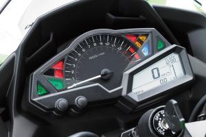 Console View of Ninja 300