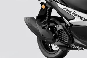 Exhaust View of Aerox 155