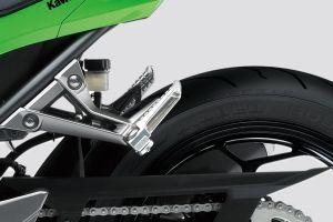 Foot Rest View of Ninja 300