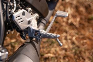 Foot Rest View of XSR 155