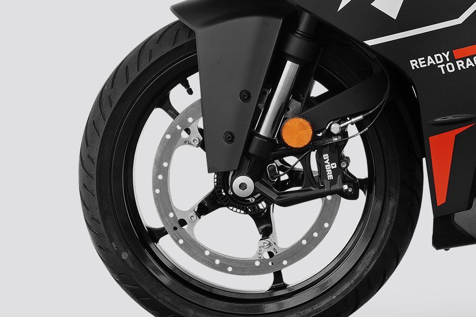 Front Brake View of RC 160
