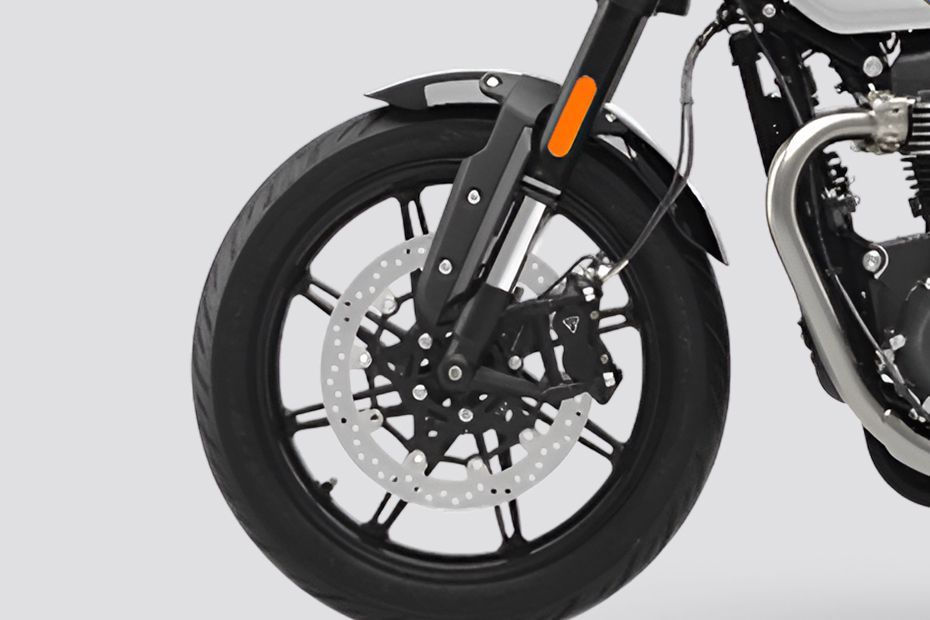 Front Brake View of Speed Twin 900