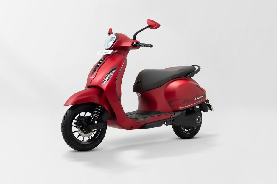 Front Left View of Chetak