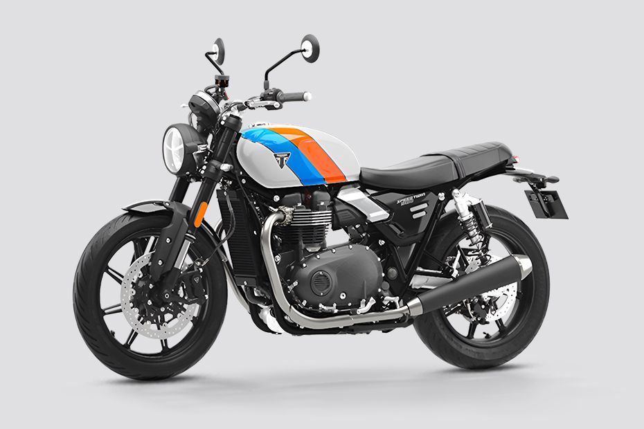 Front Left View of Speed Twin 900