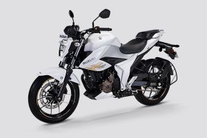 Front Left View of Gixxer 250
