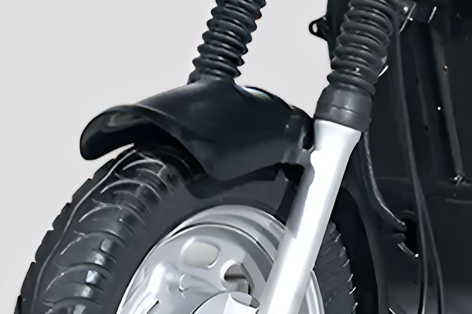 Front Mudguard & Suspension of Mopido