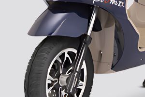 Front Mudguard & Suspension of Storm ZX