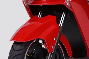 Front Mudguard & Suspension of Vidyut 108