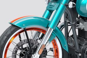 Front Mudguard & Suspension of Goan Classic 350