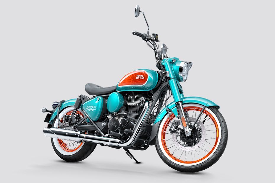 Front Right View of Goan Classic 350