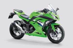 Front Right View of Ninja 300
