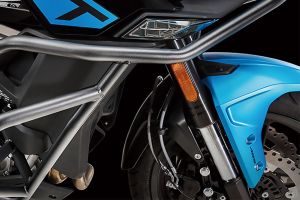 Front Suspension View of 650MT