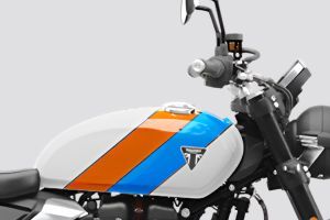 Fuel tank of Speed Twin 900