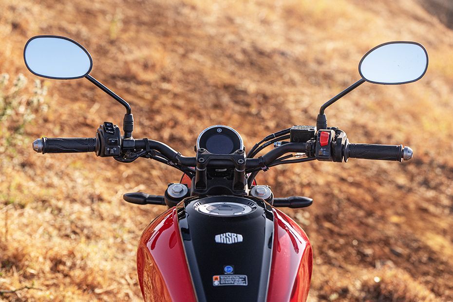 Handle Bar View of XSR 155