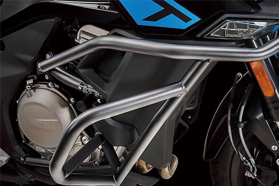 Leg Guard View of 650MT