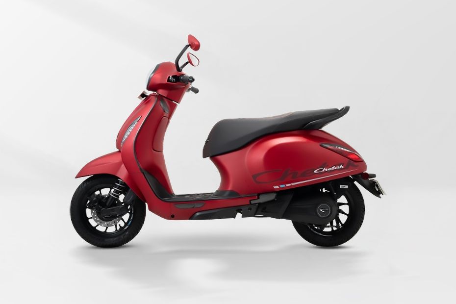 Left Side View of Chetak