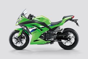 Left Side View of Ninja 300