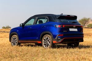 Rear 3/4 left Image of Creta N Line
