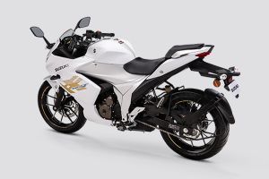 Rear Left View of Gixxer SF 250