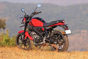 Rear Left View of XSR 155