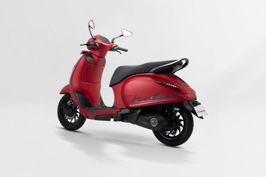 Rear Left View of Chetak