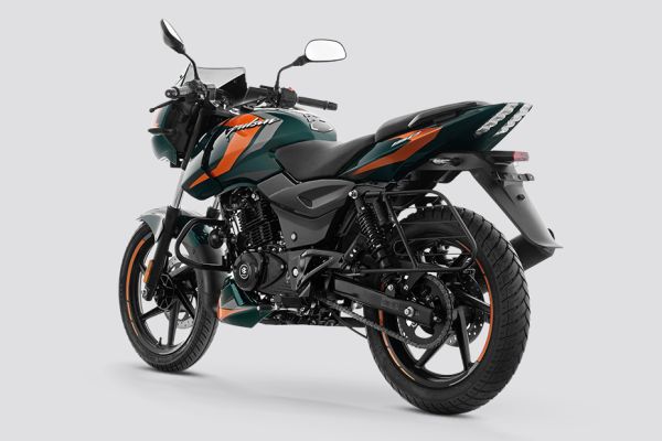 Rear Left View of Pulsar 150