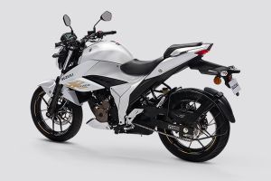 Rear Left View of Gixxer 250