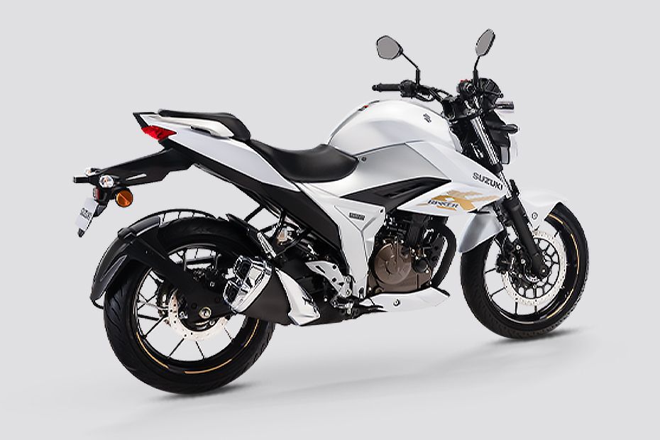 Rear Right View of Gixxer 250