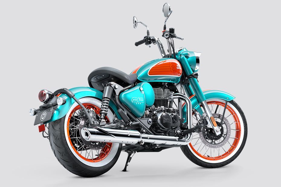 Rear Right View of Goan Classic 350