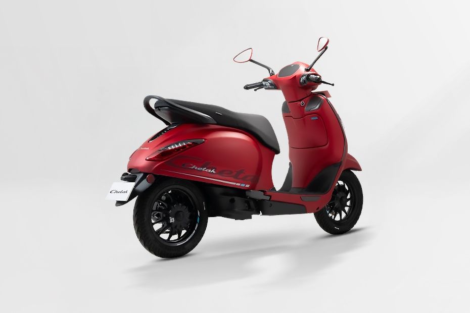 Rear Right View of Chetak