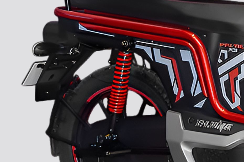Rear Suspension View of E Luna Prime