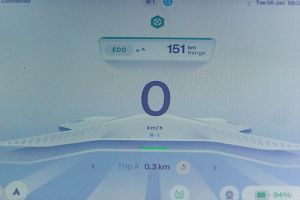 Speedometer of One Gen 2