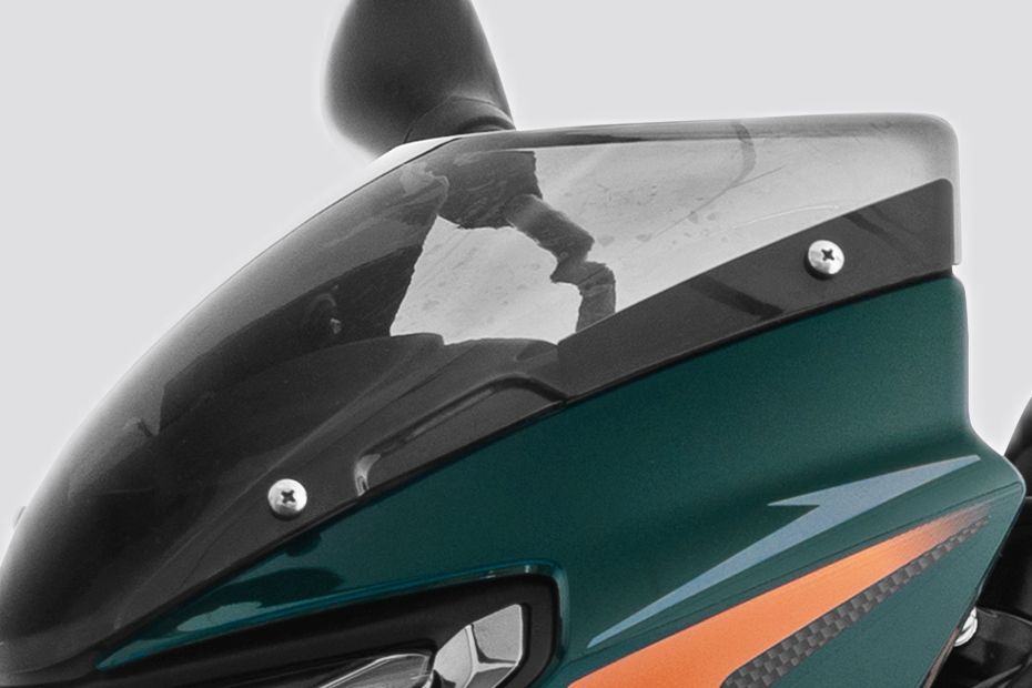 Windshield View of Pulsar 150