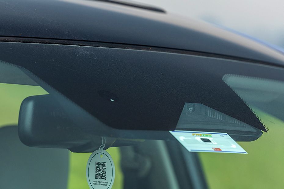 ADAS: Front Camera Image of Curvv EV